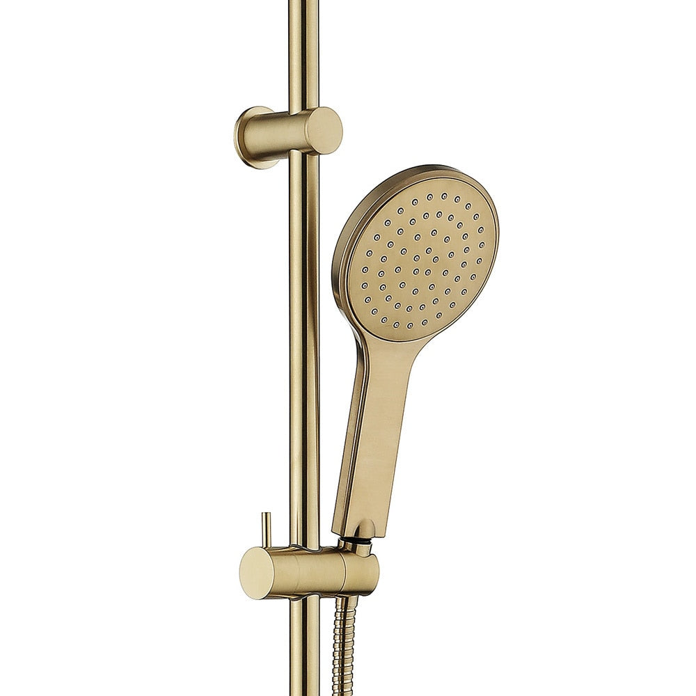 Fienza Kaya Rail Shower Urban Brass