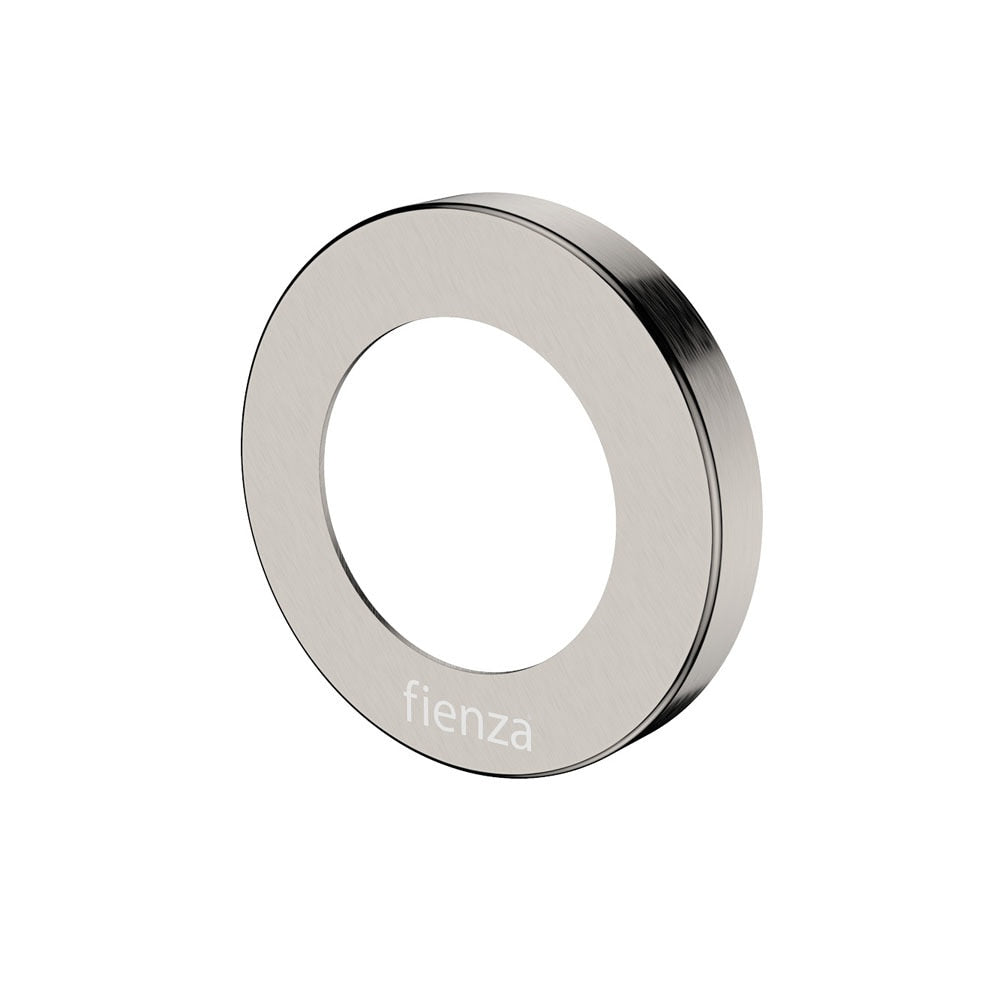 Fienza Kaya Round Cover Plate, Brushed Nickel