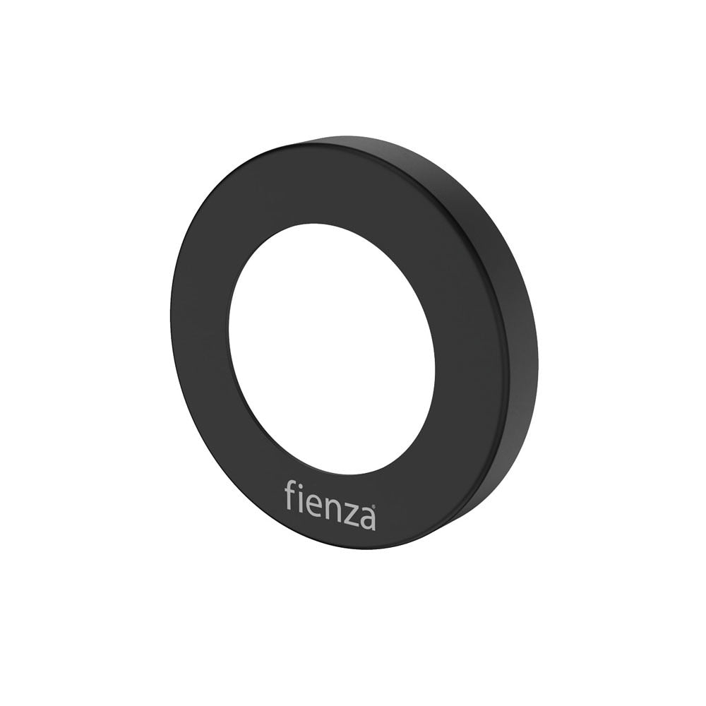 Fienza Kaya Round Cover Plate, Matte Black