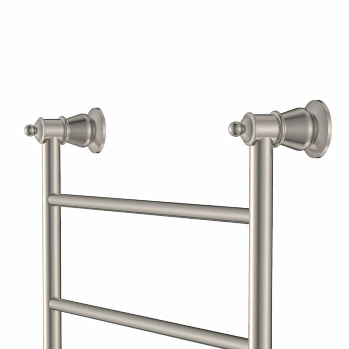 Fienza Lillian Heated Towel Rail (9 Bars) 600x1200mm, Brushed Nickel