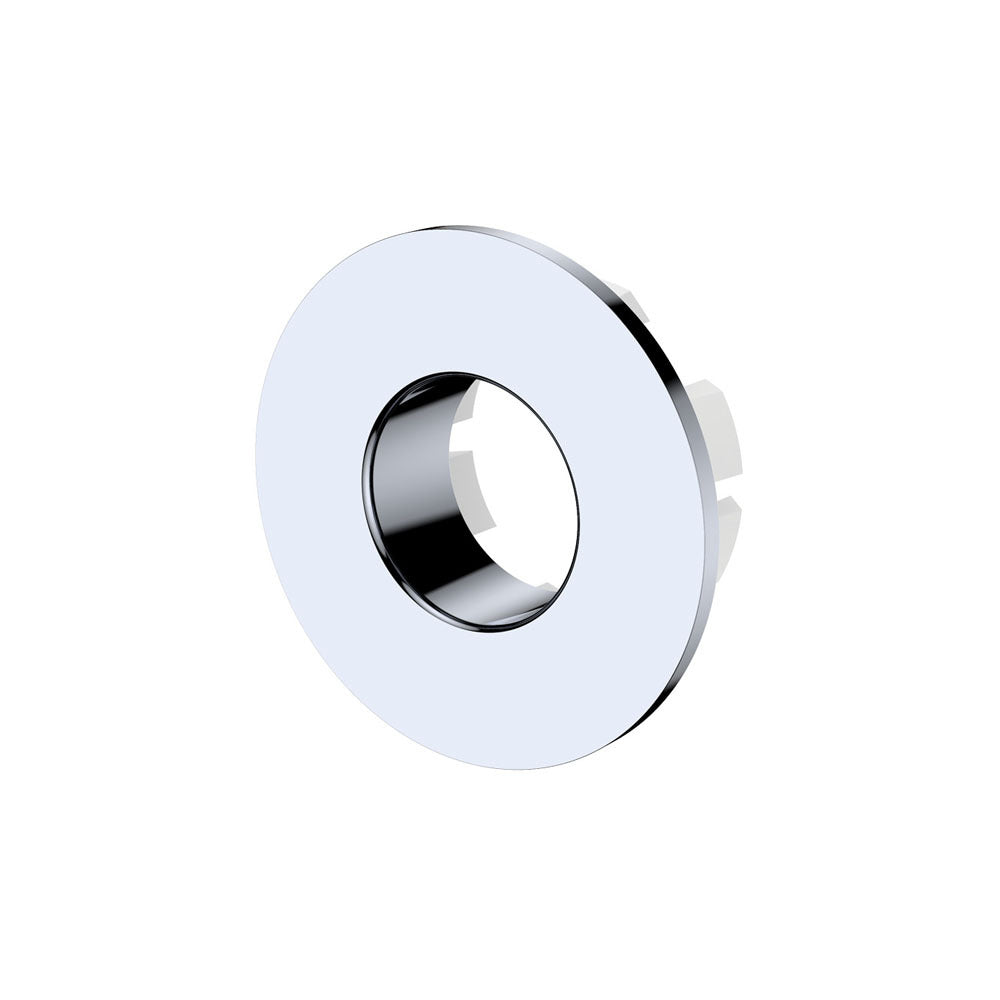 Fienza Round Overflow Ring, Chrome