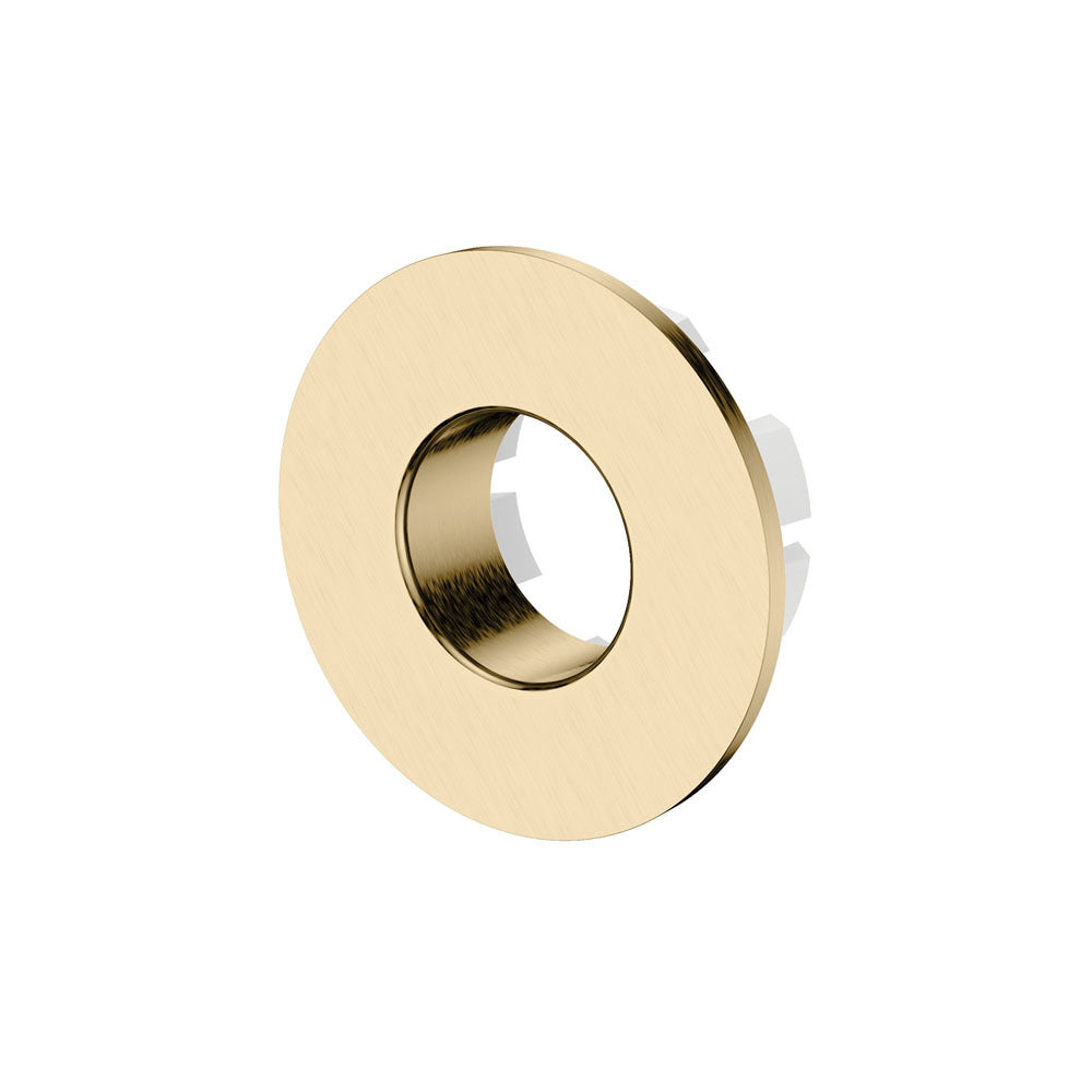 Fienza Round Overflow Ring, Urban Brass