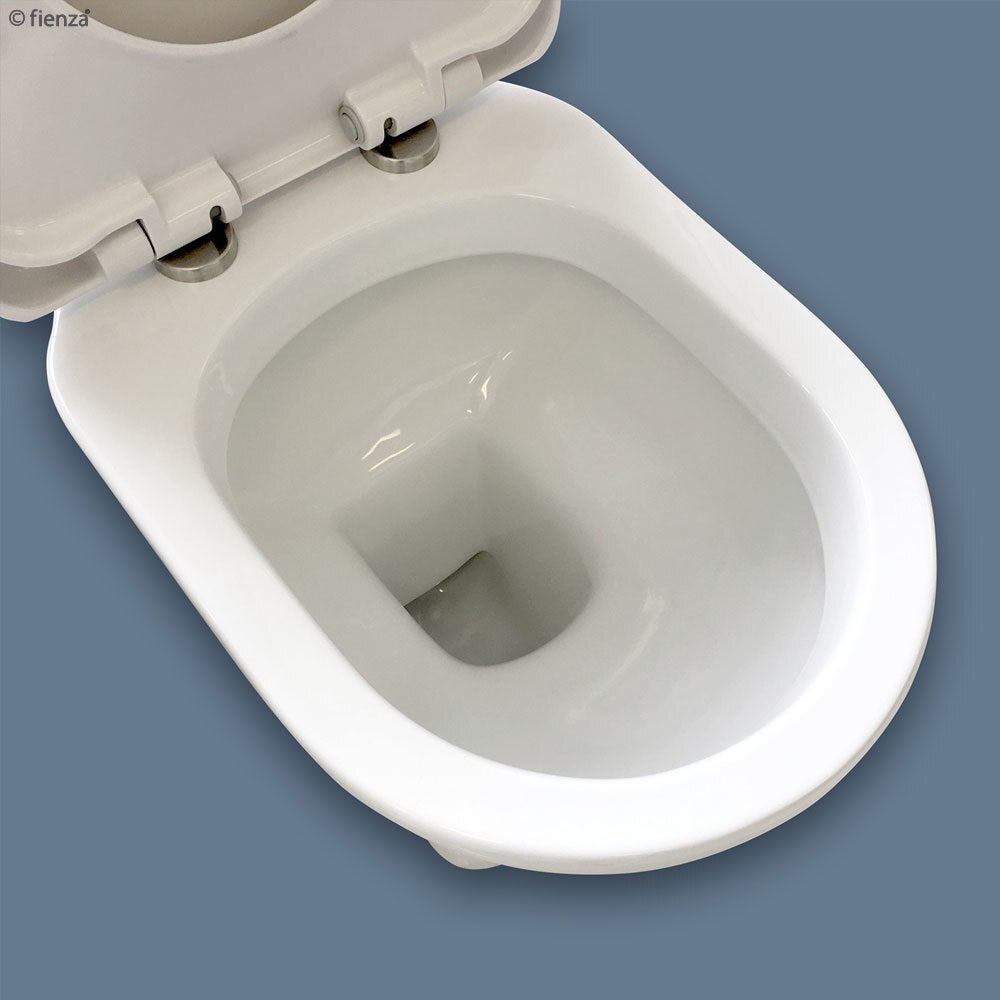 Fienza RAK Washington Close-Coupled Toilet Suite White