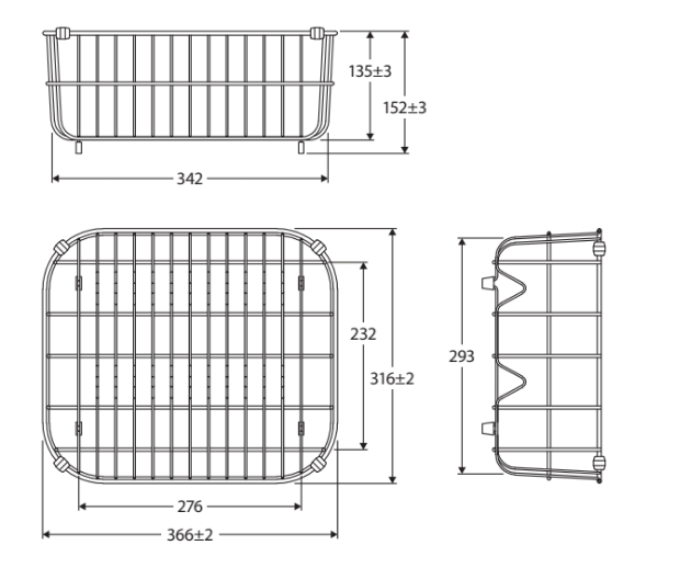 Fienza Tiva Sink Drainer Wire Basket