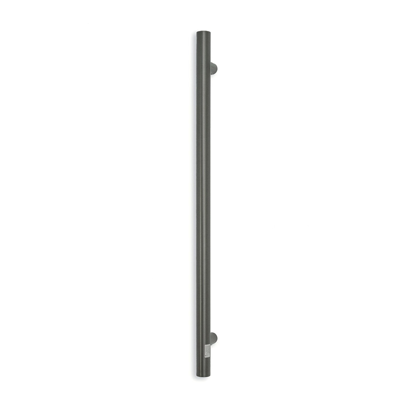 Radiant Heating Vertical Single Heated Towel Rail 40mm x 950mm, Gunmetal