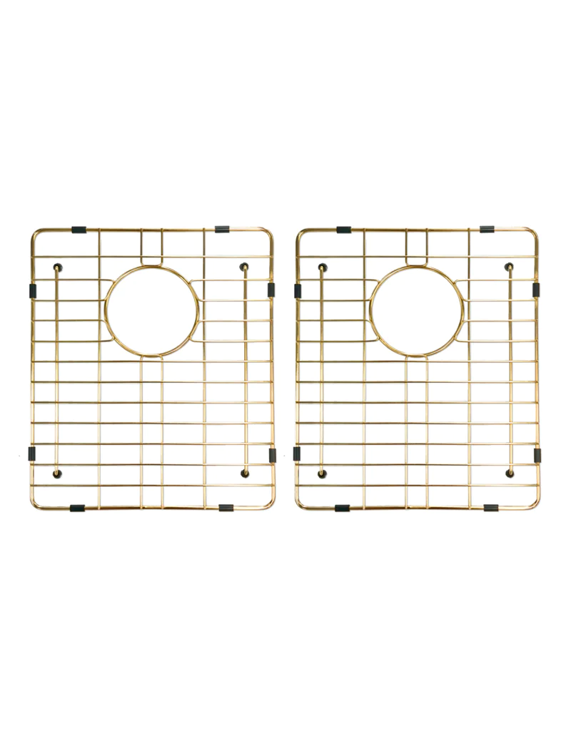 Meir Lavello Protection Grid for MKSP-D760440 (2pcs), Brushed Bronze Gold