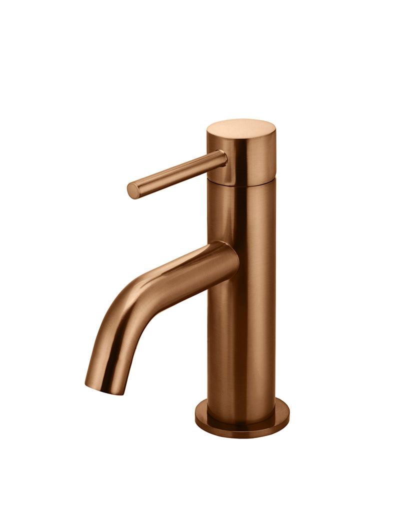 Meir Piccola Basin Mixer Tap, Lustre Bronze
