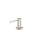 Meir Round Soap Dispenser, Brushed Nickel