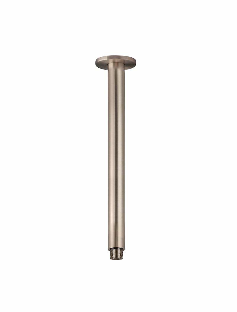 Meir Round Ceiling Shower Arm 300mm, Champagne