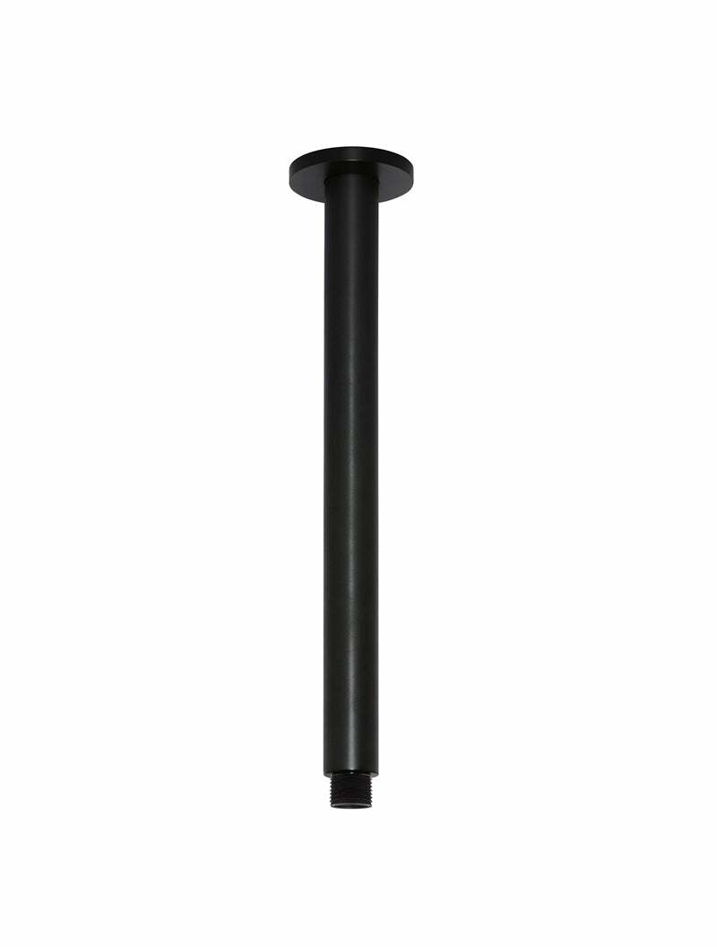 Meir Round Ceiling Shower Arm 300mm, Matte Black