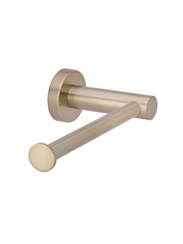 Meir Round Toilet Roll Holder, Champagne