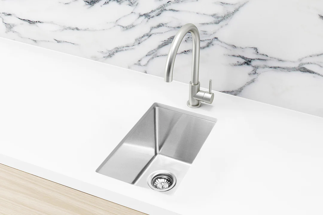 Meir Lavello Laundry Sink, Single Bowl 300 x 450, Stainless Steel