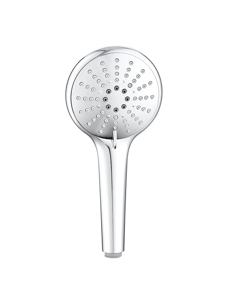 Meir Round 3-Function Hand Shower Wand, Chrome