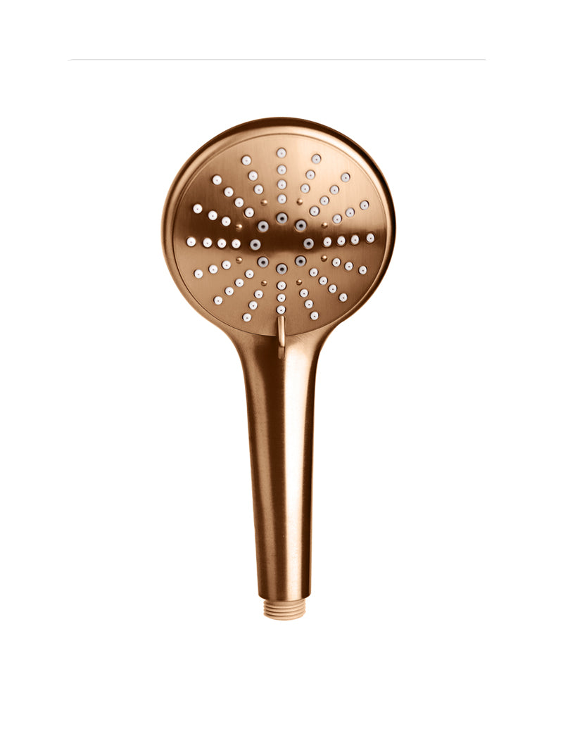 Meir Round 3-Function Hand Shower Wand, Lustre Bronze