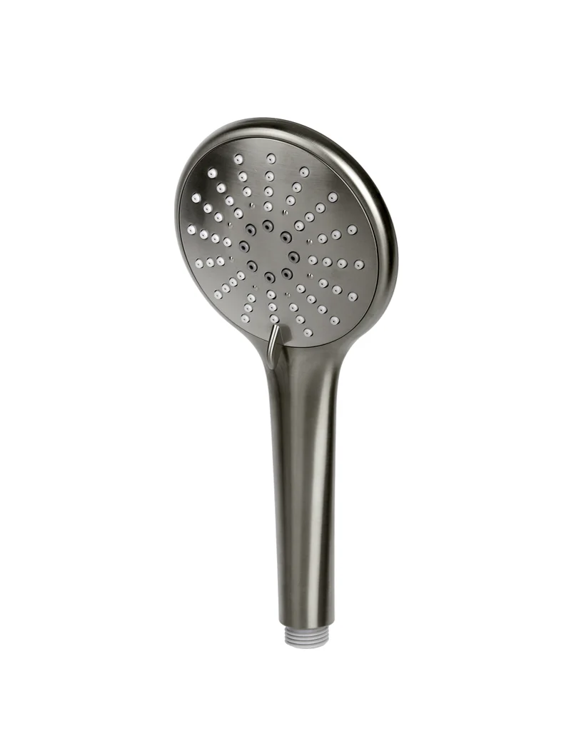 Meir Round 3-Function Hand Shower Wand, Shadow