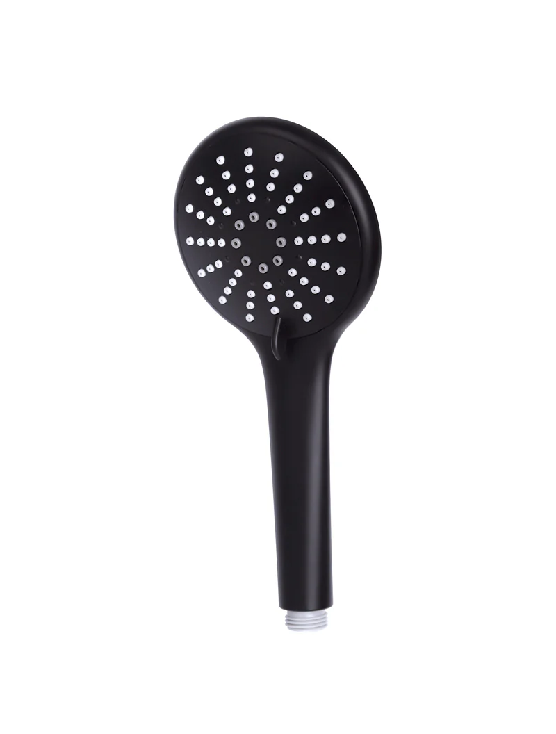 Meir Round 3-Function Hand Shower Wand, Matte Black