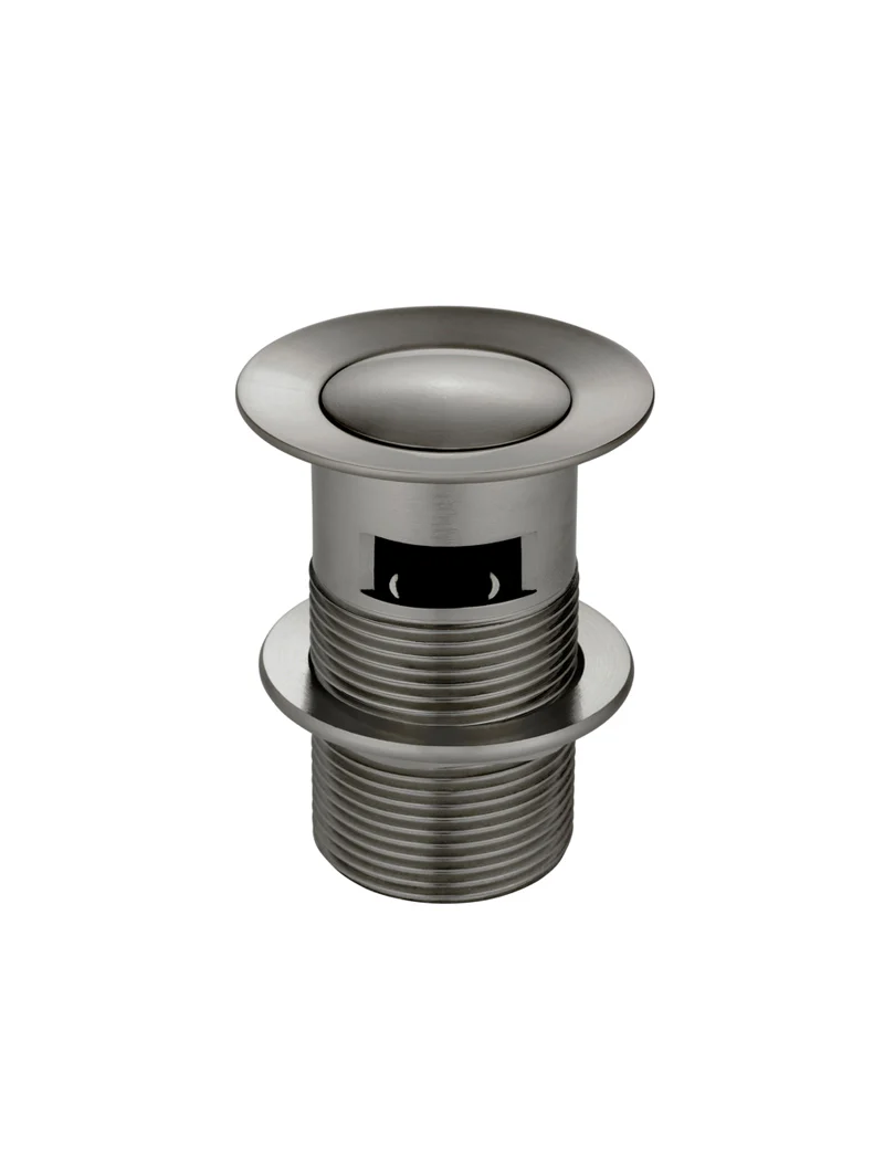 Meir Basin Pop Up Waste, Overflow / Slotted, 32mm Shadow