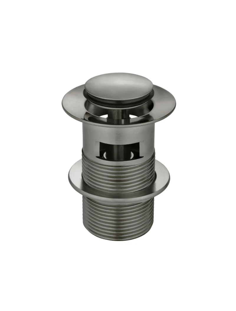 Meir Basin Pop Up Waste, Overflow / Slotted, 32mm Shadow