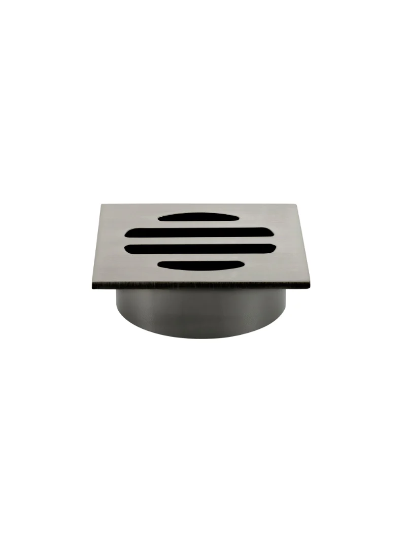 Meir Square Floor Grate Shower Drain 50mm Outlet, Shadow