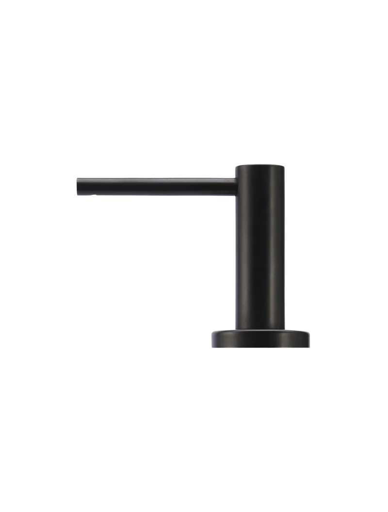 Meir Round Soap Dispenser, Matte Black