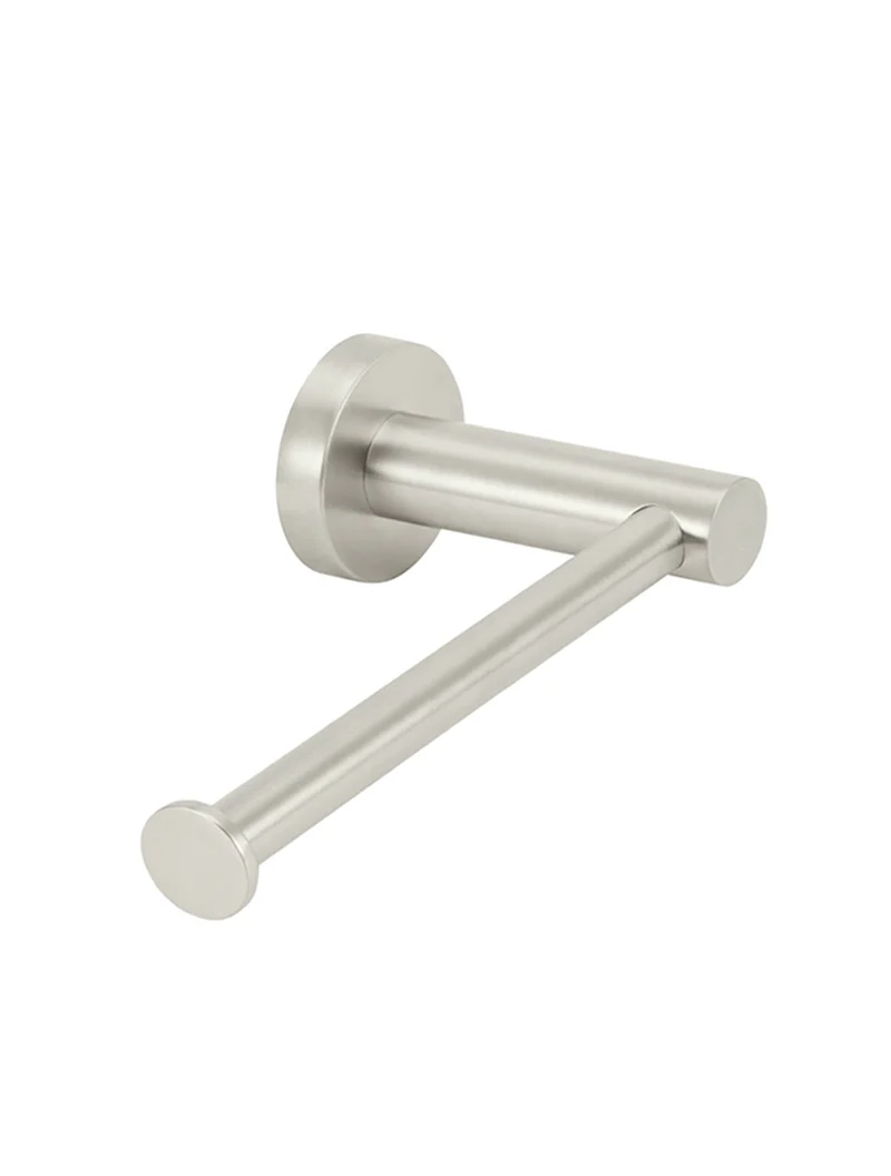 Meir Round Toilet Roll Holder, Brushed Nickel
