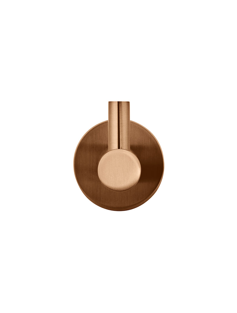 Meir Round Robe Hook, Lustre Bronze
