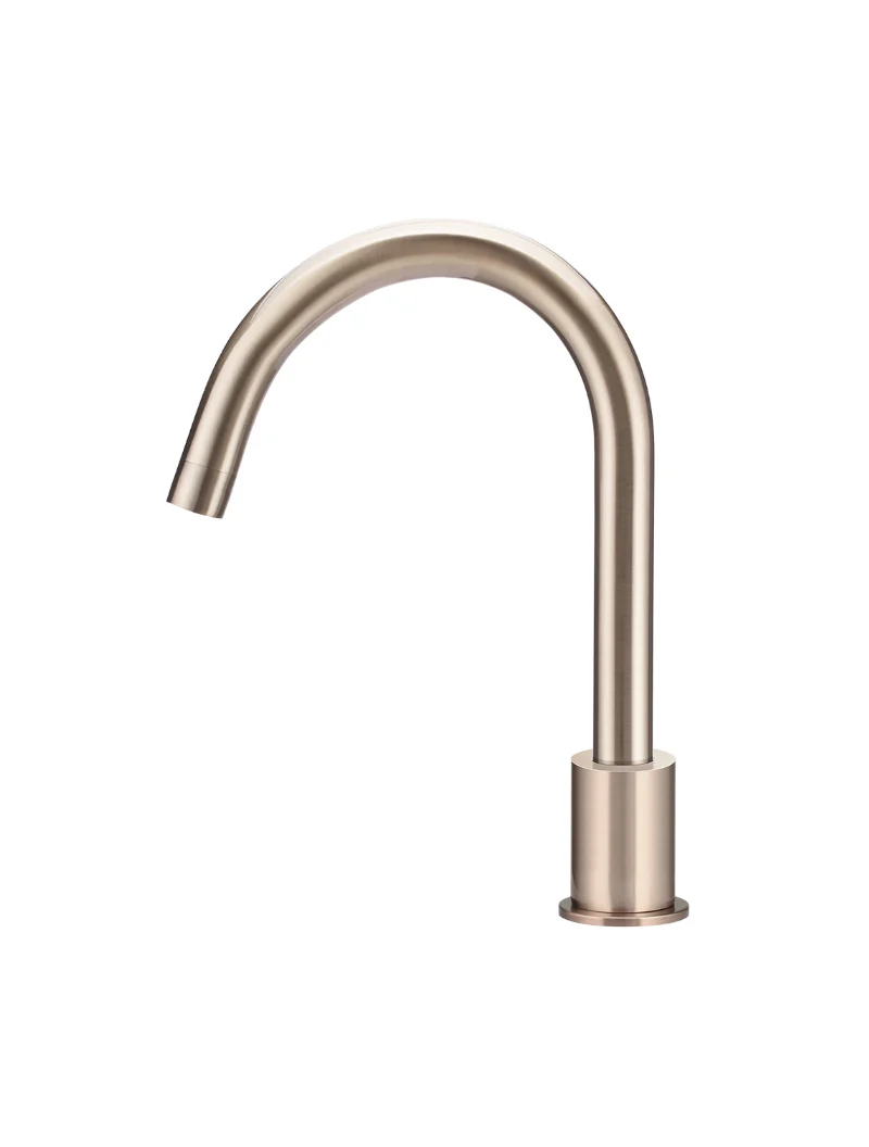 Meir Round Hob Mounted Swivel Spout, Champagne