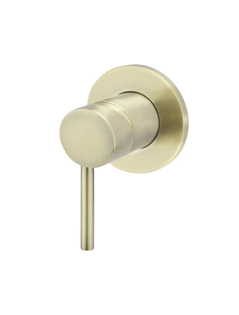 Meir Round Wall Mixer Trim Kit (In-Wall Body Not Included), Tiger Bronze