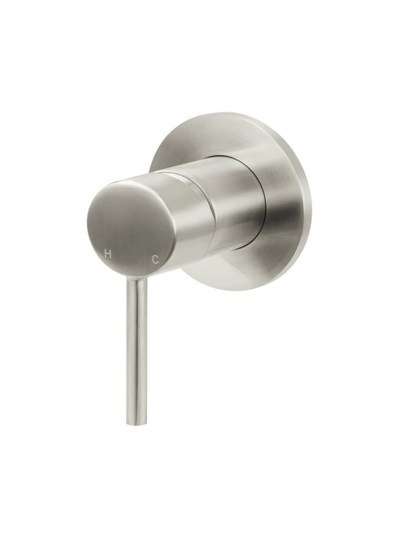 Meir Round Wall Mixer Trim Kit (In-Wall Body Not Included), Brushed Nickel