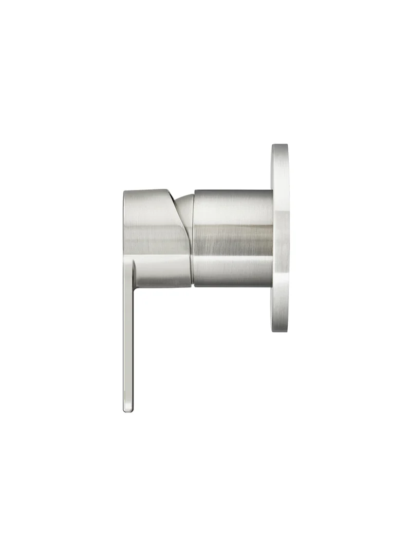 Meir Round Wall Mixer, Paddle Handle Trim Kit (In-Wall Body Not Included), Brushed Nickel