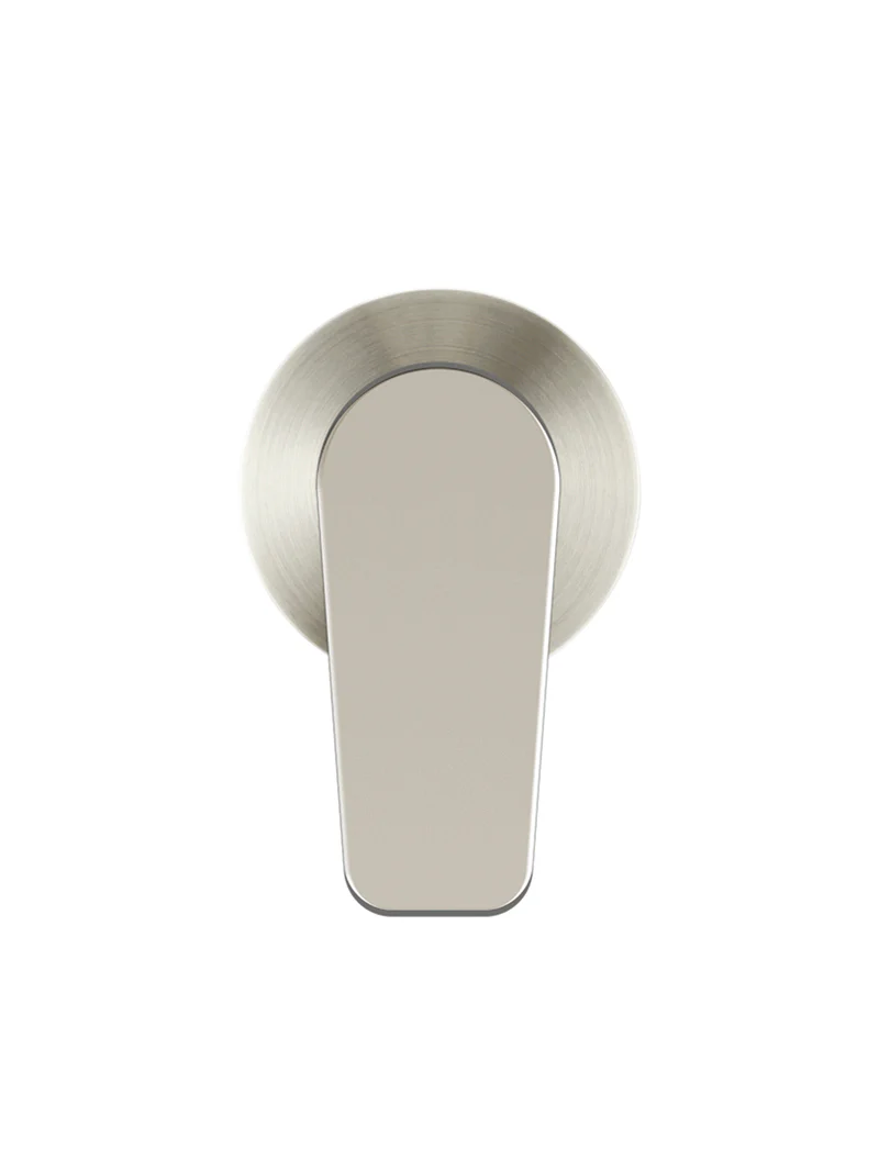 Meir Round Wall Mixer, Paddle Handle Trim Kit (In-Wall Body Not Included), Brushed Nickel