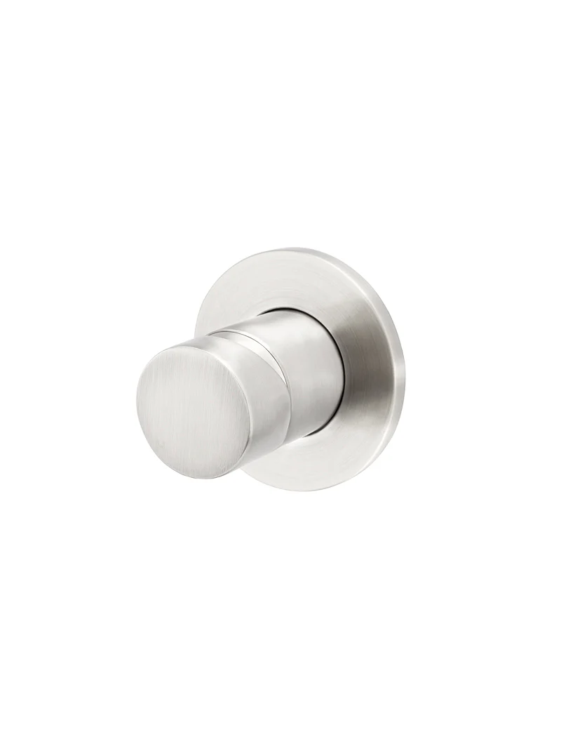 Meir Round Wall Mixer, Pinless Handle Trim Kit (In-Wall Body Not Included), Brushed Nickel