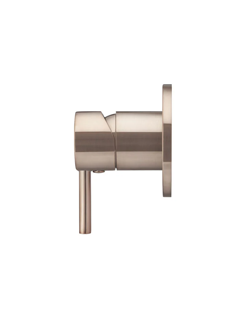 Meir Round Wall Mixer, Finish Kit, Champagne