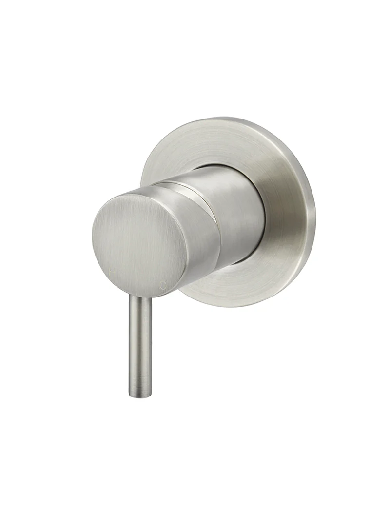 Meir Round Wall Mixer, Finish Kit, Brushed Nickel