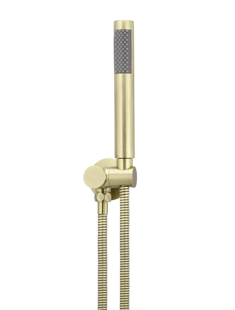 Meir Round Hand Shower on Swivel Bracket, Single Function Hand Shower, Tiger Bronze