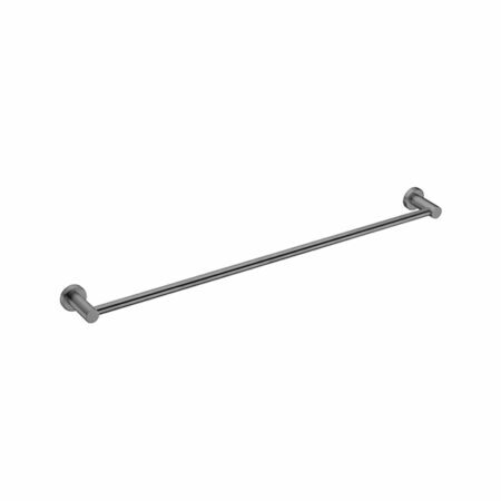 Nero Mecca Single Towel Rail 600mm, Gunmetal