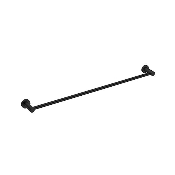Nero Mecca Single Towel Rail 600mm, Matte Black