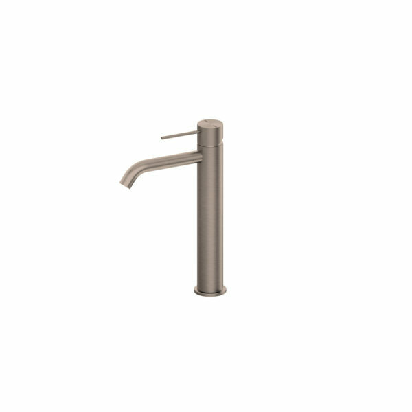 Nero Mecca Tall Basin Mixer, Brushed Bronze