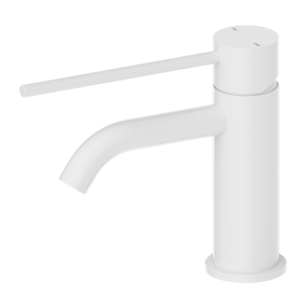 Nero Mecca Care Basin Mixer, Matte White