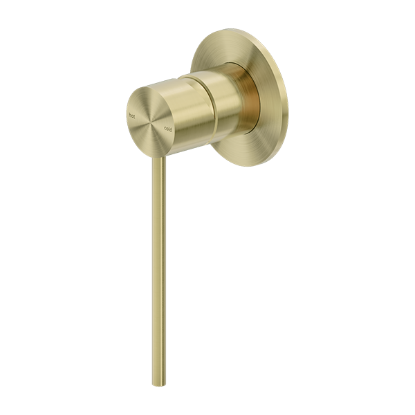 Nero Mecca Care Wall Mixer, Brushed Gold