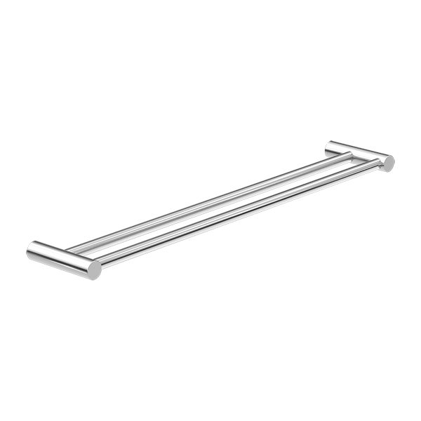 Nero New Mecca Double Towel Rail 600mm, Chrome