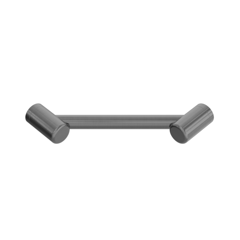 Nero Mecca Care 25mm Footrest Corner Grab Rail 215mm, Gunmetal