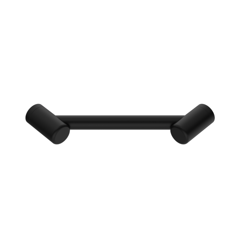 Nero Mecca Care 25mm Footrest Corner Grab Rail 215mm, Matte Black