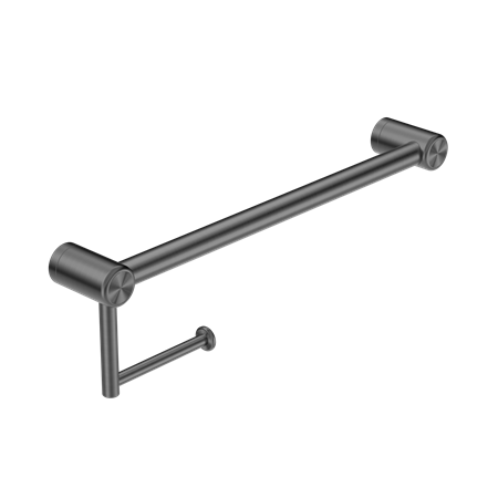 Nero Mecca Care 25mm Toilet Roll Rail 300mm, Gunmetal