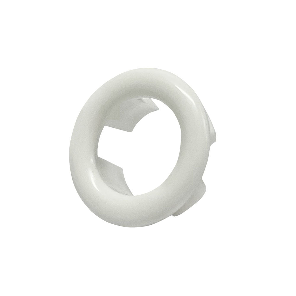 Fienza Round Overflow Plastic Ring, White