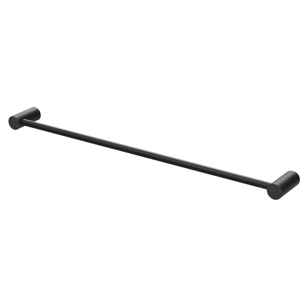 Phoenix Vivid Slimline Single Towel Rail 600mm, Matte Black