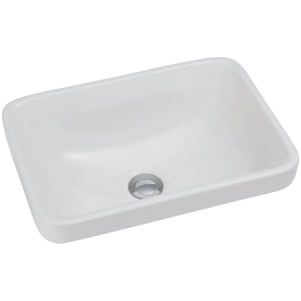 Fienza Sarah Semi Inset Basin Gloss White