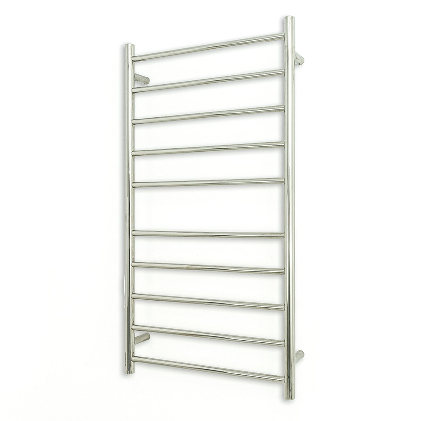 Radiant Heating 600 x 1100mm Rnd Heated Towel Rail LEFT, Polished