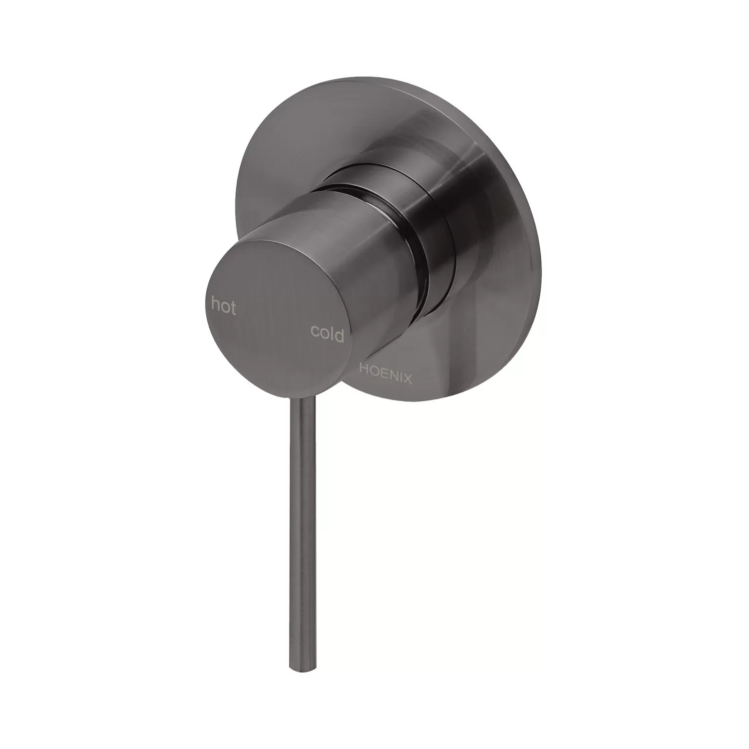 Phoenix Vivid Slimline SwitchMix Wall / Shower Mixer, Brushed Carbon