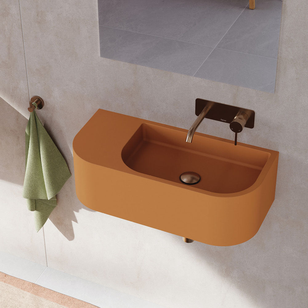 Fienza Universal Pop-Up/Pull-Out Basin Waste Brushed Copper